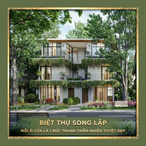 Khám phá sản phẩm biệt thự song lập The Garden – Dự án Eco Central Park