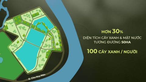 Dự án xanh gần 200ha tại thành phố Vinh tạo sức hút cho thị trường bất động sản cuối năm