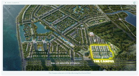 Giới thiệu ra thị trường phân khu The Campus - trung tâm học tập, giải trí, sáng tạo tại Eco Central Park Giới thiệu ra thị trường phân khu The Campus - trung tâm học tập, giải trí, sáng tạo tại Eco Central Park