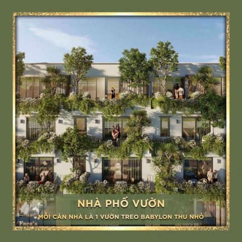 Chi tiết thiết kế Nhà phố Vườn The Garden – Dự án Eco Central Park