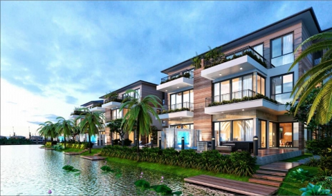 Các mẫu biệt thự đẹp tại Ecopark, hoà cùng thiên nhiên tuyệt đẹp
